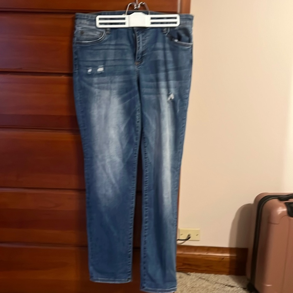 Like new- never worn out of my house. Non smoking home